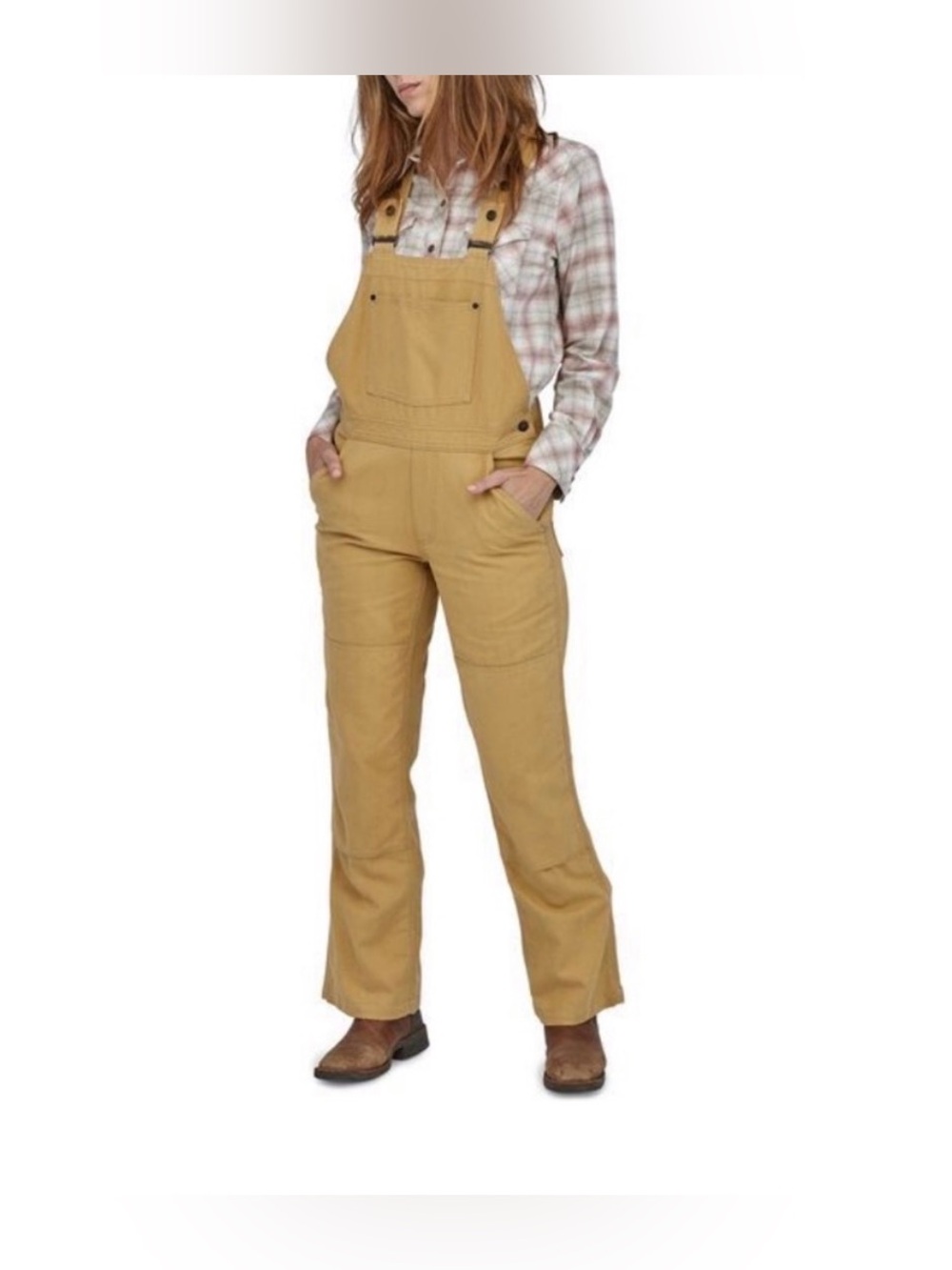 Patagonia Hemp Bib Overalls Utility Canvas Size Small Carpenter